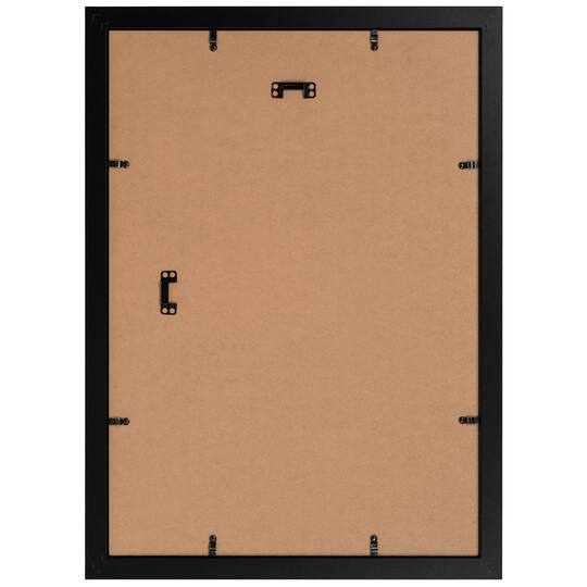 WallsThatSpeak Vertically or Horizontally Hanging Black Picture Frame, 6ct.